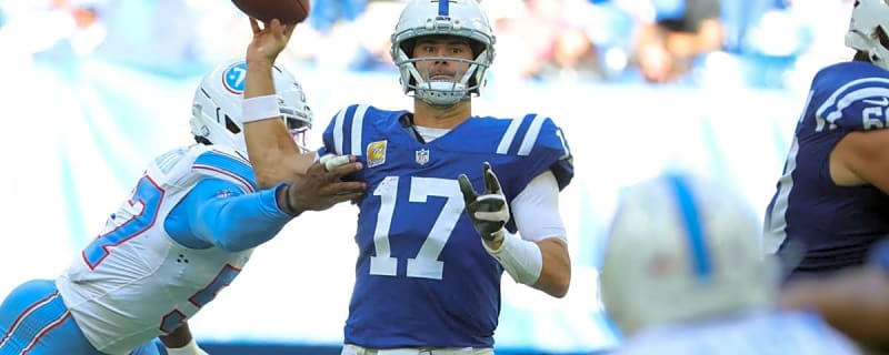 Colts Insider Says Indianapolis Is Unlikely to Bench Daniel Jones for Anthony Richardson Sr.