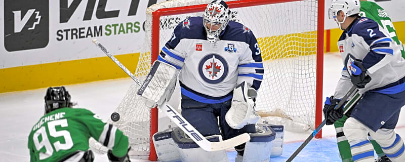 Devils’ Connor Hellebuyck ready to roll after Jets trade, but will he debut vs. Stars?