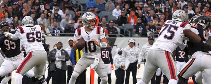 With Two Chances to Take Lead, Maye and Patriots Can't Cash in, Fall in Chicago to Bears