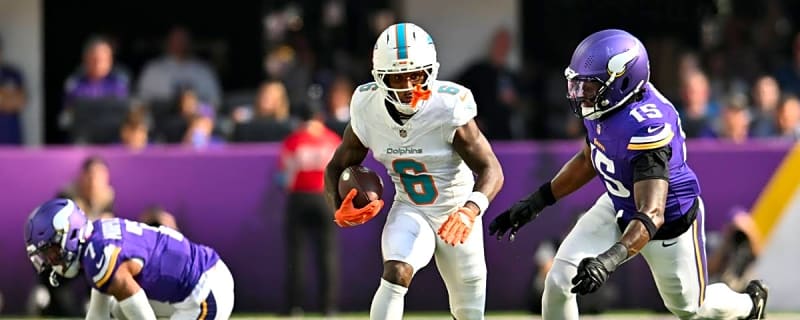 Vikings snap counts and notable PFF grades from touchdown-less win over Dolphins