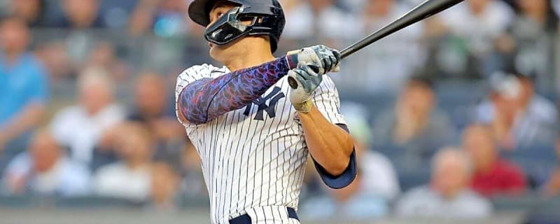 Giancarlo Stanton Gives Hilarious Response to His 'Bonehead' Moment in Game 3 Win Against Red Sox
