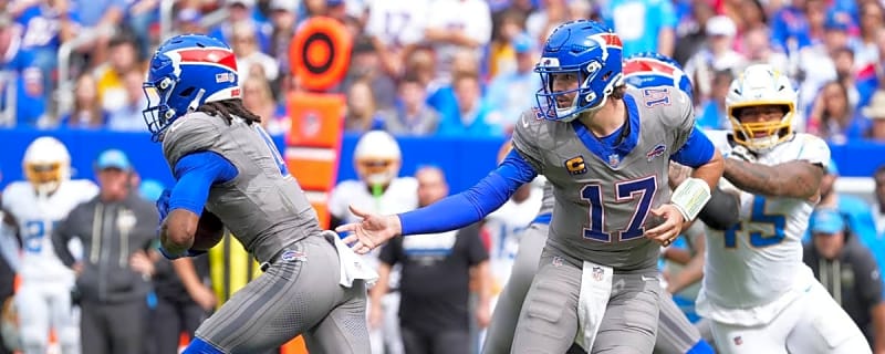 Josh Allen, D.J. Moore, James Cook Projected Fantasy Points in Week 4 vs. Patriots