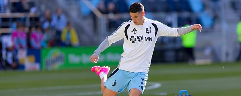 Is James Rodriguez Playing Tonight for Minnesota United vs. Colorado Rapids?