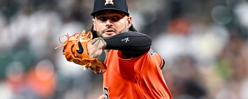 Astros Place Lance McCullers Jr. on the IL with Shoulder Injury