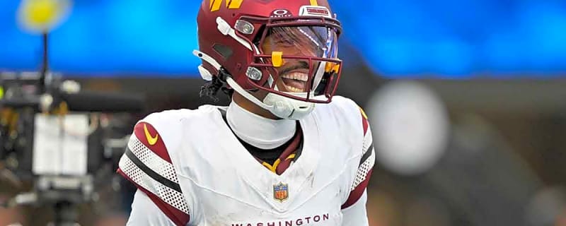 Commanders’ Jayden Daniels not cleared for contact amid elbow injury