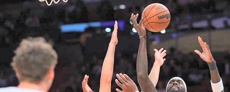 Heat’s Bobby Portis gets into heated confrontation with Daniel Gafford