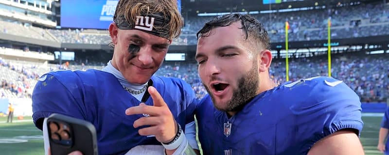 Giants Announce Jaxson Dart, Cam Skattebo News on Monday
