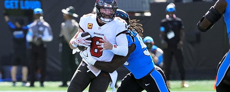 Buccaneers QB Baker Mayfield’s instant reaction to smoking Panthers in return from injury