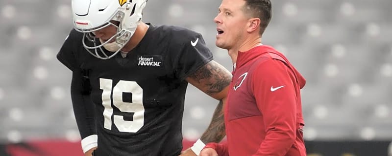 Mike LaFleur Sticks With Jacoby Brissett as Rookie Carson Beck Battles Through Pain at Practice