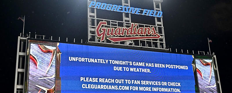 Rays-Guardians Game 4 officially postponed due to weather