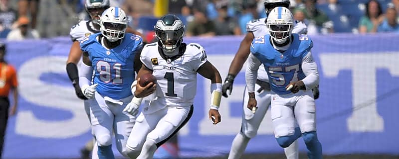 Eagles’ Jalen Hurts was so clutch vs. Titans that Jordan Mailata went full NSFW postgame