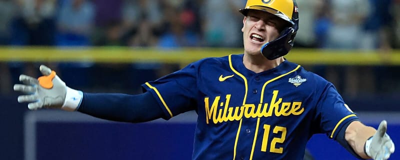 Brewers rookie Cooper Pratt has fan moment with Ken Griffey Jr. before World Series Game 5