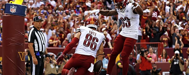 Commanders’ Zach Ertz calls out field at Madrid’s Bernabeu Stadium