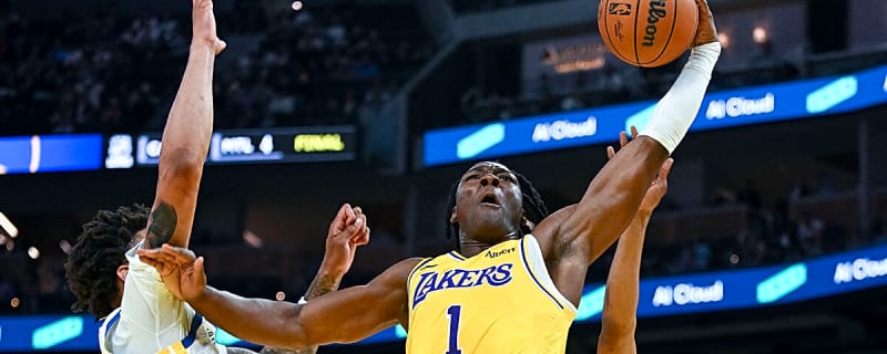 Lakers’ Adou Thiero goes full ‘Showtime’ with unreal lefty throwdown vs. Warriors