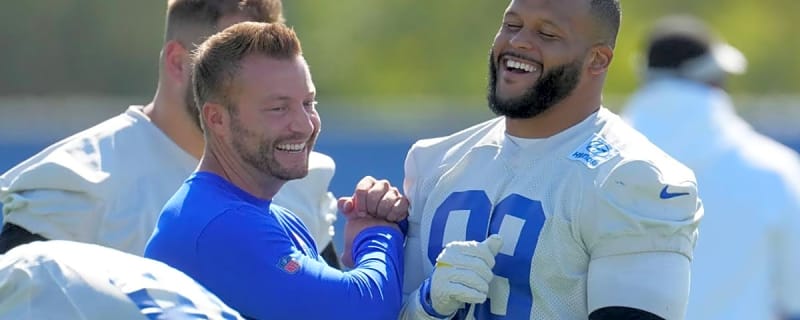 Aaron Donald Returns to Rams Practice, Knew Comeback Was Coming