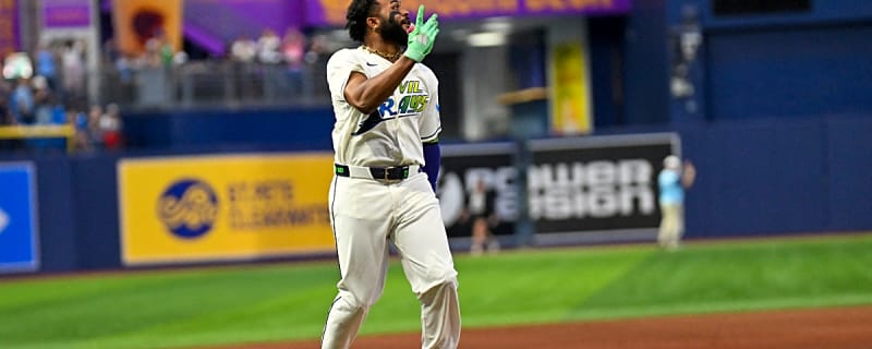 What Rays star Junior Caminero said after walking off Astros with 2-run bomb