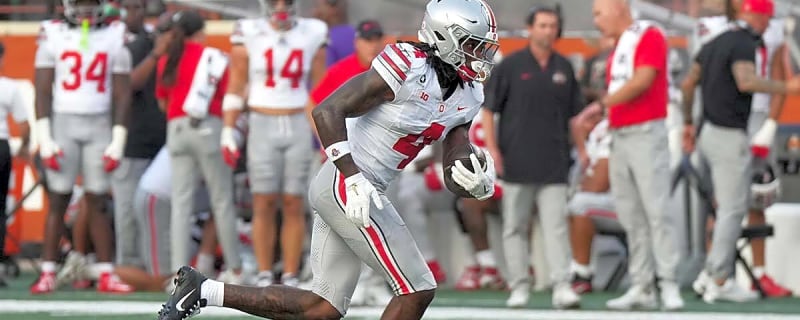 Jeremiah Smith somehow passes century mark before halftime vs. Texas