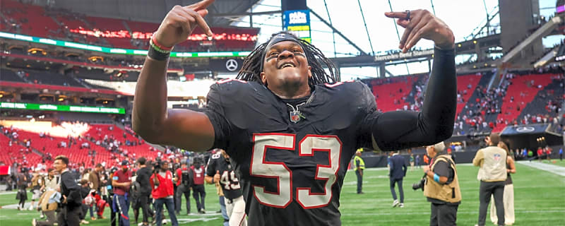 Falcons’ Kendal Daniels helps seal win over 49ers with Brock Purdy interception a week after going to hospital