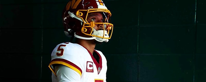 Commanders’ Jayden Daniels offers up excuse for why he stunk so bad early vs. Eagles
