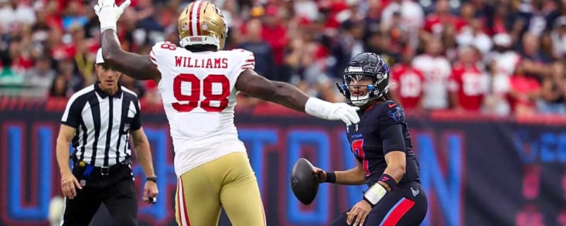 Mykel Williams out at least 4 games after injury move due to ACL issue