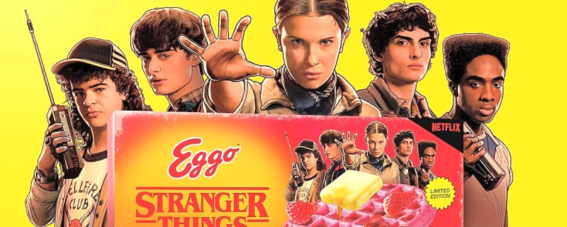 EGGO Turns Breakfast Upside Down With STRANGER THINGS Strawberry Waffles