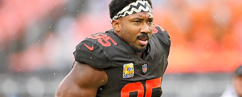 Browns DE Myles Garrett’s patience clearly running thin after blunt statement