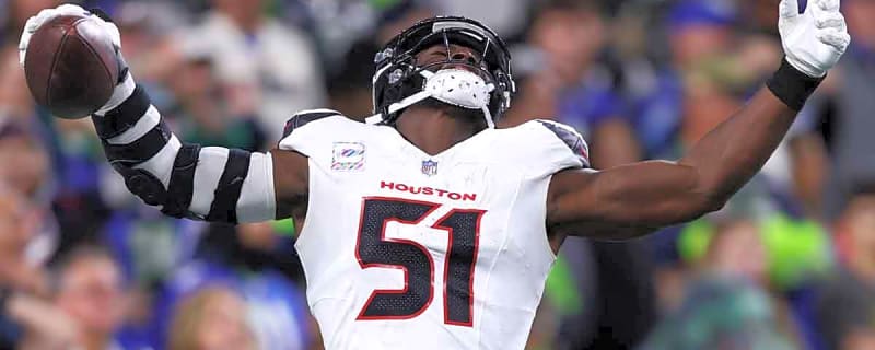 Texans’ Will Anderson Jr. scores incredible touchdown off Sam Darnold fumble