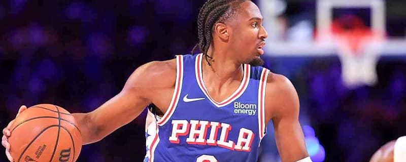 Tyrese Maxey gets into shoving match with James Harden in tense moment during 76ers-Cavs