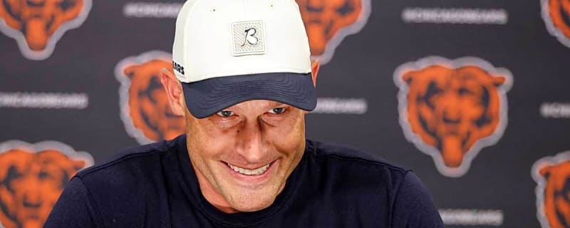 Bears’ Ben Johnson hitting ‘Stanky Leg’ in locker room after beating Eagles had players, fans going wild