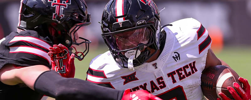Standout transfer Texas Tech football RB suffers season-ending knee injury
