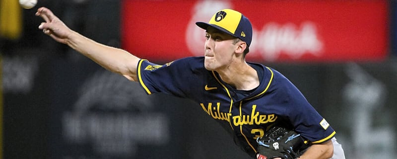 Will Jacob Misiorowski take Brandon Woodruff’s place in Brewers playoff rotation?