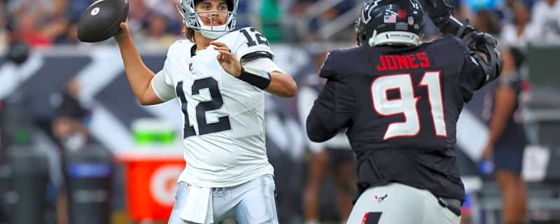 Four Positives and Three Negatives From Raiders' Preseason Comeback Win