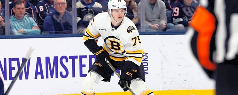 Bruins Sign Young Forward to One-Year Contract Extension