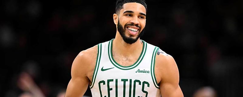 Celtics’ Jayson Tatum can’t stop laughing as Morris twins roast 76ers