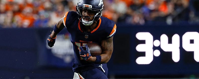 Broncos’ Jaylen Waddle officially full go at practice after wearing walking boot Sunday