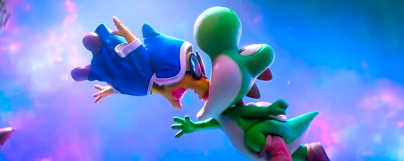 Yoshi lays an egg in 'The Super Mario Galaxy Movie' Super Bowl teaser