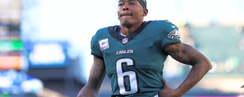 Eagles’ DeVonta Smith officially not playing vs. Cowboys in Week 7