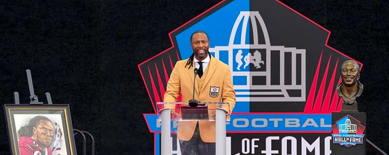 Larry Fitzgerald thanks Randy Moss, Cris Carter in Hall of Fame speech