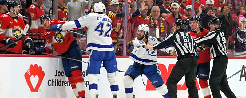 NHL Announces Punishment Decision After Panthers-Lightning Incidents