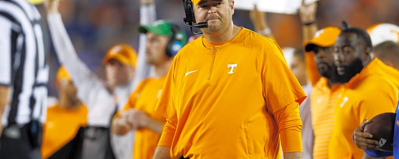 'I would be really surprised if he were available on Saturday' - Tennessee is dealing with some offensive injuries ahead of Florida game