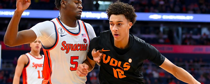 Rick Barnes drops quote that shows exactly why Tennessee true freshman Nate Ament struggled against Syracuse