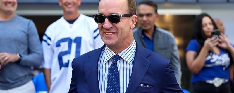 Colts legend Peyton Manning back in Indy honoring a part of his legacy bigger than football