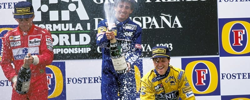 The Only Time Senna, Schumacher, and Prost Shared an F1 Podium Was 32 Years Ago Today