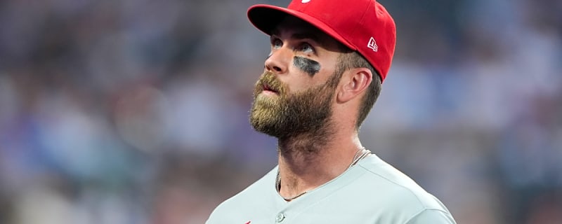 Phillies first baseman Bryce Harper leaves no about how he feels about Tony Vitello managing the Giants