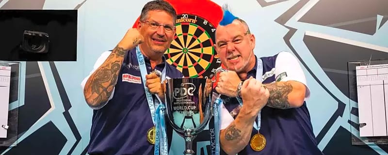 '110 years between us! We feel like a pair of grandads' - Gary Anderson jovial about his and Peter Wright's World Cup of Darts hopes