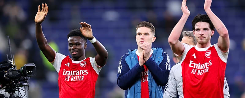 Saka had some very fine stats against Brighton