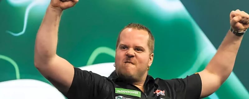 Dirk van Duijvenbode shows strong form to beat Josh Rock and win Darts Gala in Gummersbach