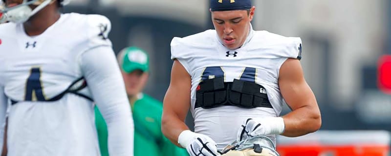 &#39;I kept it on my phone&#39; - Notre Dame star LB Drayk Bowen reveals what has been guiding him and his Fighting Irish teammates 