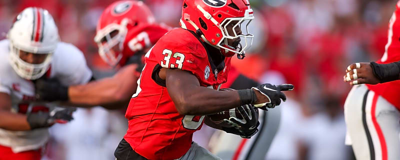 &#39;He was running violently&#39; - Kirby Smart sings high praise for Georgia Bulldogs RB Chauncey Bowens&#39; career-high day vs Austin Peay