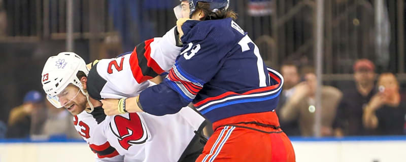 Matt Rempe&#39;s Dangerous Charity-Game Hit Attempt Renews Rangers-Devils Rivalry